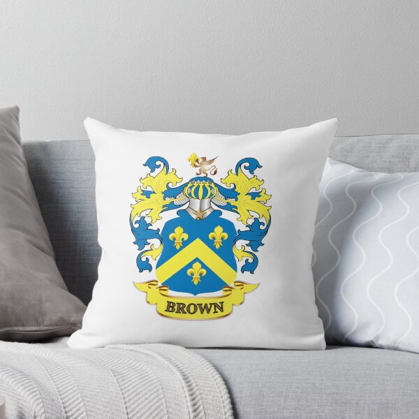 Item preview, Brown Family Name Family Crest designed and sold by KC Morcom.