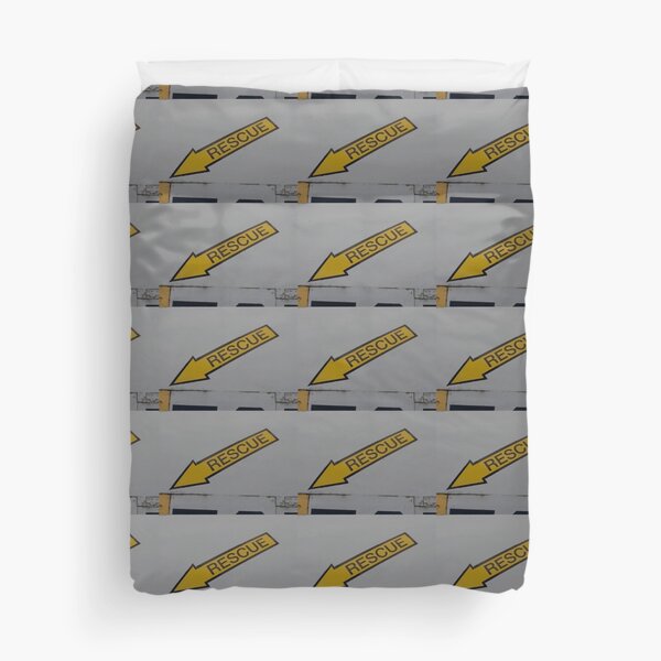 Rescue Arrow Insignia Duvet Cover