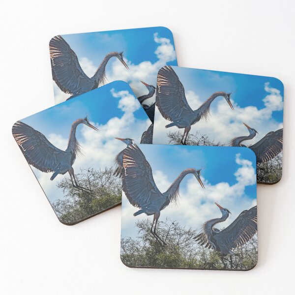 Item preview, Skyward Symphony: The Blue Heron's Dance designed and sold by Adrian del Rio Montoro.