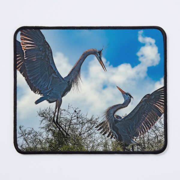 Item preview, Skyward Symphony: The Blue Heron's Dance designed and sold by Adrian del Rio Montoro.
