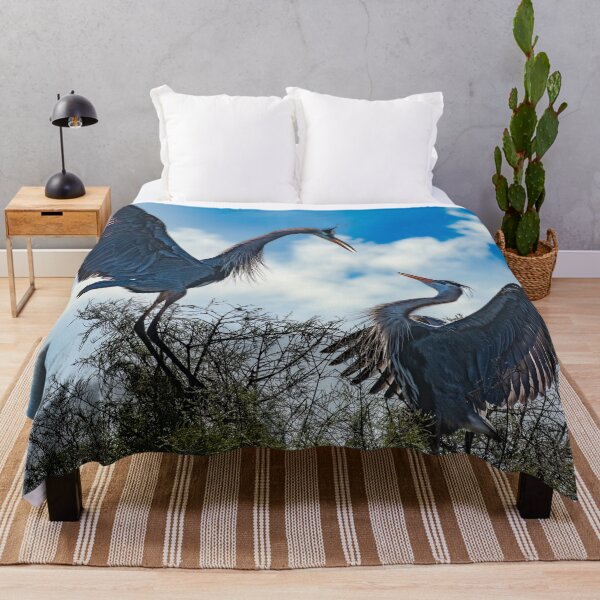 Item preview, Skyward Symphony: The Blue Heron's Dance designed and sold by Adrian del Rio Montoro.