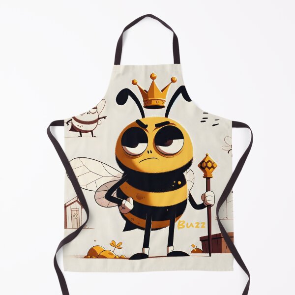 Item preview, Regal Bee: Kingdom of Buzz designed and sold by inkArtistryfine.