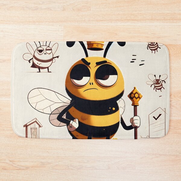 Item preview, Regal Bee: Kingdom of Buzz designed and sold by inkArtistryfine.