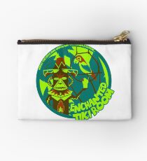 Enchanted Tiki Room (blue, green, red) Zipper Pouch