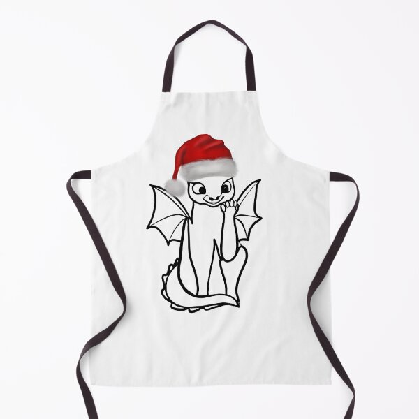 Item preview, The sweet dragon is wearing a Santa hat designed and sold by Fauraarts.