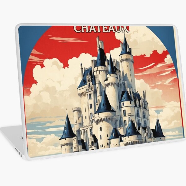 Item preview, Loire Valley Chateaux France Vintage Poster Tourism  designed and sold by TravelersGems.