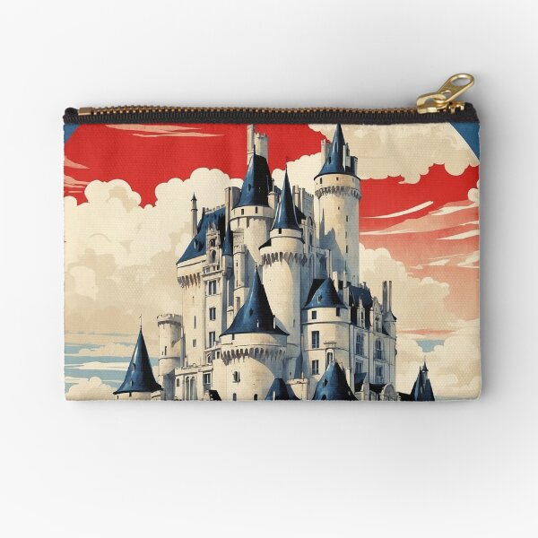 Item preview, Loire Valley Chateaux France Vintage Poster Tourism  designed and sold by TravelersGems.