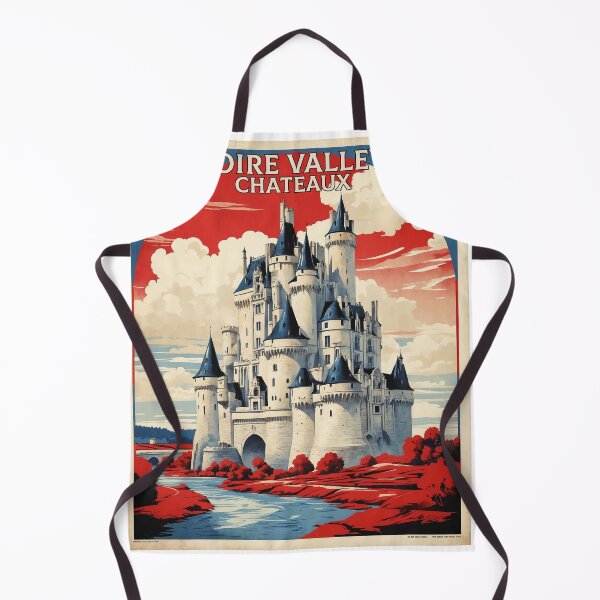 Item preview, Loire Valley Chateaux France Vintage Poster Tourism designed and sold by TravelersGems.