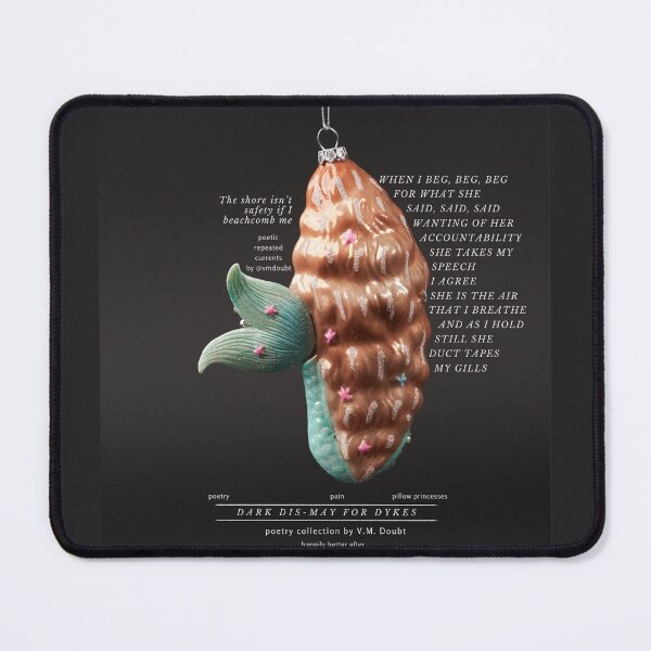 Item preview, 'the shore isn't safety if I beach comb me' by @vmdoubt quote designed and sold by vmdoubt.