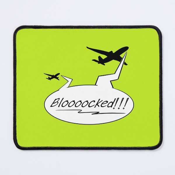 Item preview, How do all the pilots say Blocked the same? On lime. designed and sold by AdventuresOy.