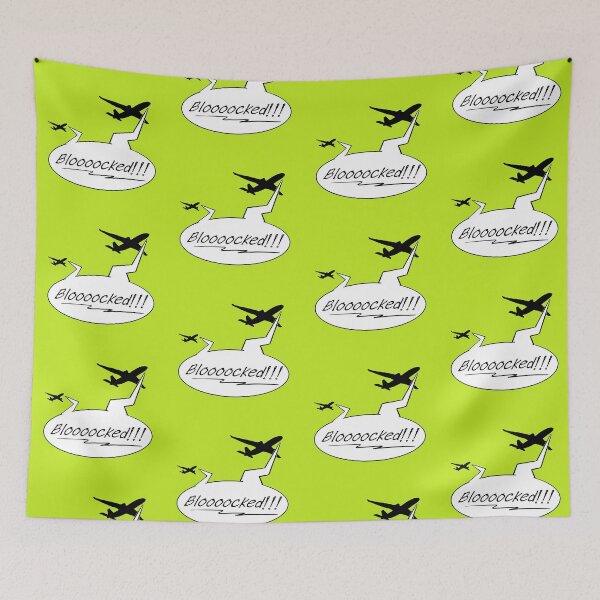 Item preview, How do all the pilots say Blocked the same? On lime. designed and sold by AdventuresOy.