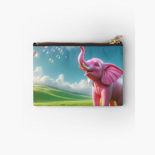 Item preview, Pink Elephant blowing bubbles designed and sold by bradm50.
