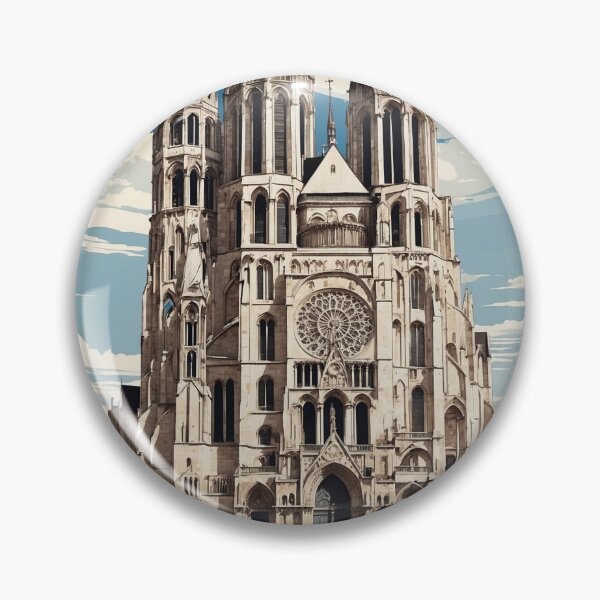 Item preview, Cathedrale Notre Dame France De Paris Vintage Poster Tourism  designed and sold by TravelersGems.