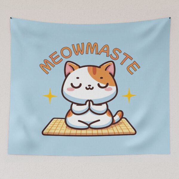 Item preview, Meowmaste: Feline Inner Peace designed and sold by lolodrawing.