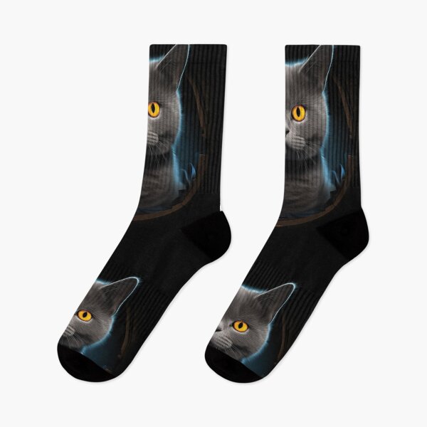 Item preview, Mystic Gaze - British Blue Cat designed and sold by Sir Meow Meow.