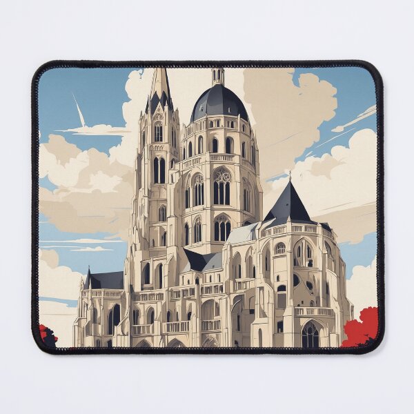 Item preview, Caen France De Paris Vintage Poster Tourism  designed and sold by TravelersGems.