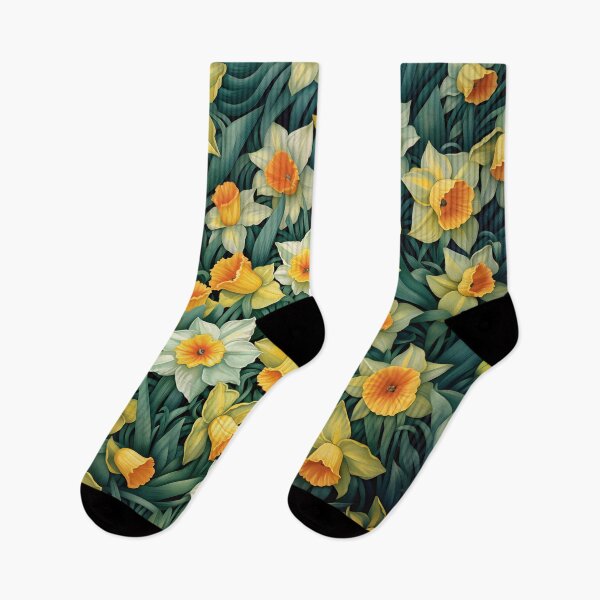 Item preview, Jardín fresco de Ethereaf-Daffodils designed and sold by Ethereaf.