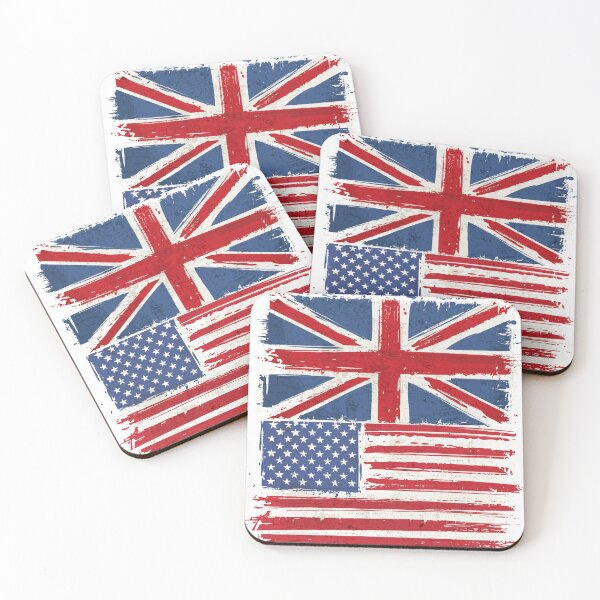 Item preview, USA and Uk Flag designed and sold by Islanr.