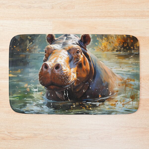 Item preview, Hippo Art #8 | Hippo Lovers designed and sold by ksgraphics222.