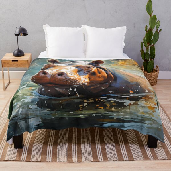 Item preview, Hippo Art #8 | Hippo Lovers designed and sold by ksgraphics222.