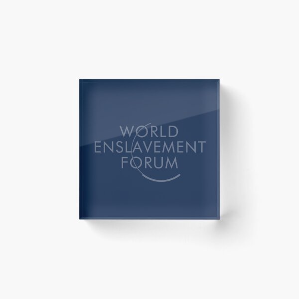 Item preview, World Enslavement Forum (World Economic Forum parody) Dark designed and sold by NouveauAge.
