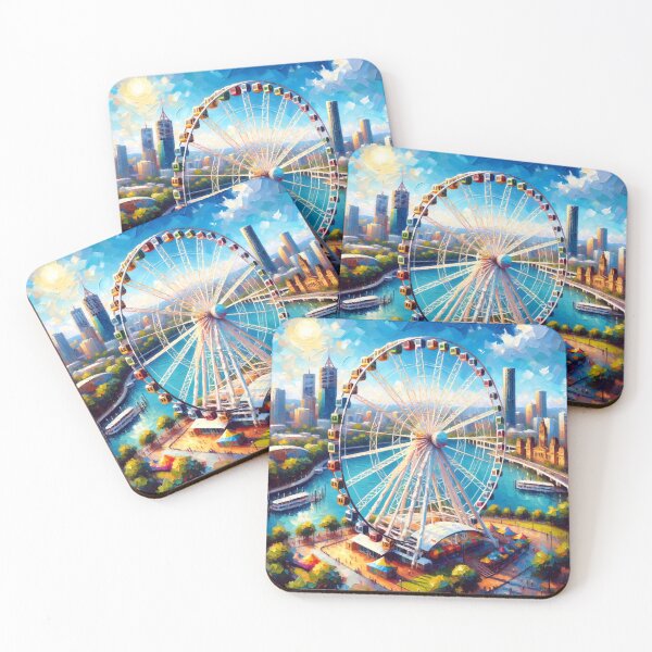 Item preview, Wheel of Brisbane designed and sold by ChrisButler.