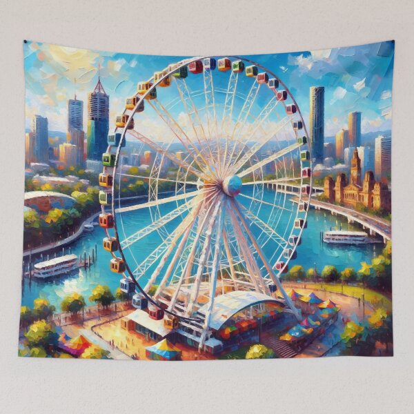 Item preview, Wheel of Brisbane designed and sold by ChrisButler.