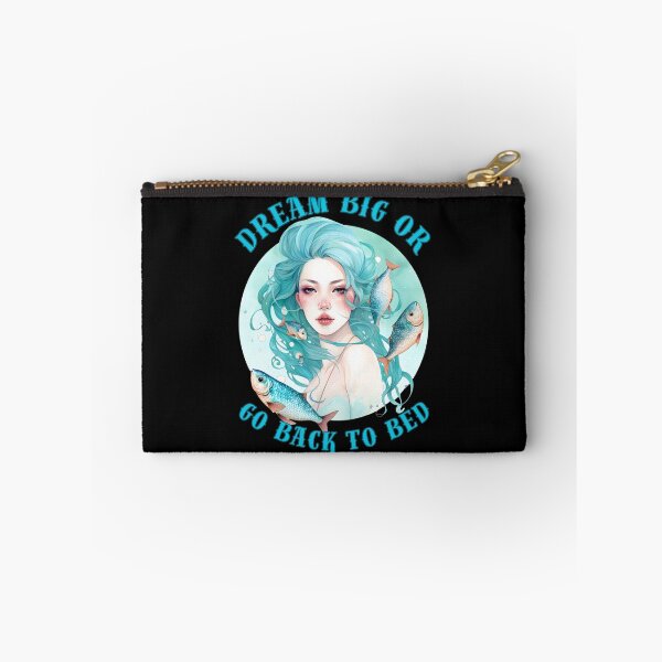 Item preview, Dream Big Or Go BacWhere Reality And Fantasy Collidek To Bed. pisces sign designed and sold by ZodiacWonders.