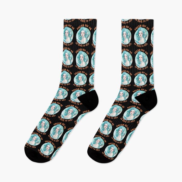 Item preview, Dream Big Or Go BacWhere Reality And Fantasy Collidek To Bed. pisces season designed and sold by ZodiacWonders.