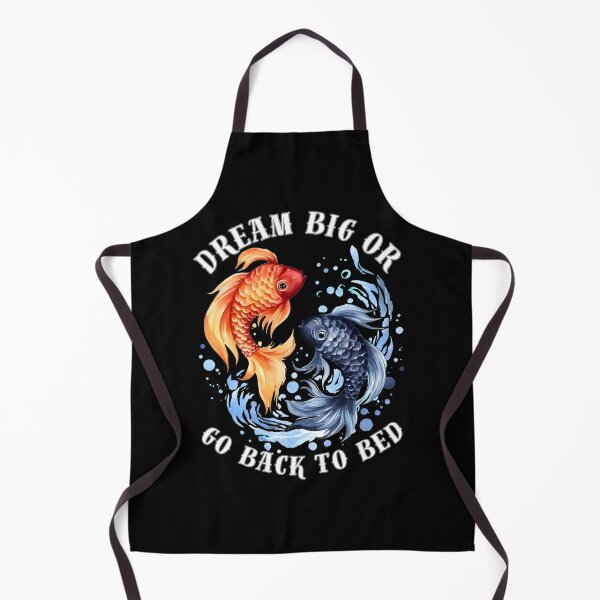 Item preview, Dream Big Or Go BacWhere Reality And Fantasy Collidek To Bed. pisces symbol designed and sold by ZodiacWonders.