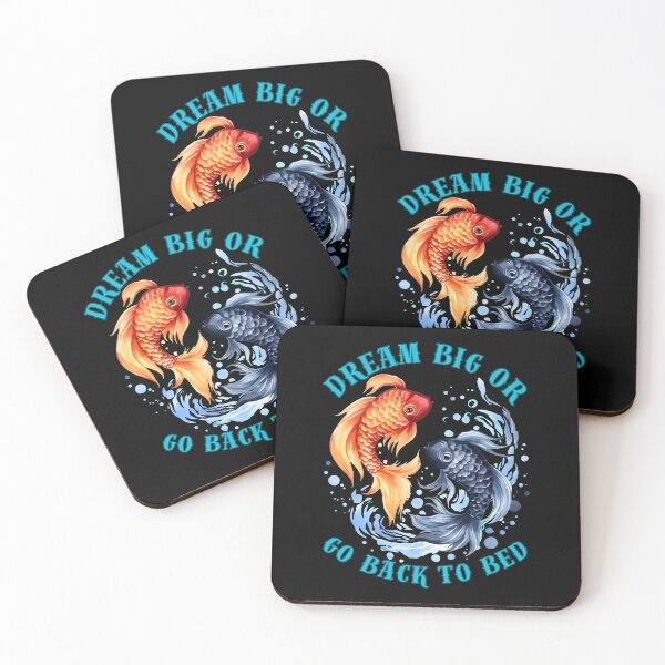 Item preview, Dream Big Or Go BacWhere Reality And Fantasy Collidek To Bed. pisces quote designed and sold by ZodiacWonders.