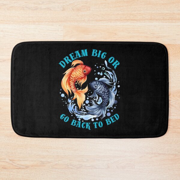 Item preview, Dream Big Or Go BacWhere Reality And Fantasy Collidek To Bed. pisces quote designed and sold by ZodiacWonders.