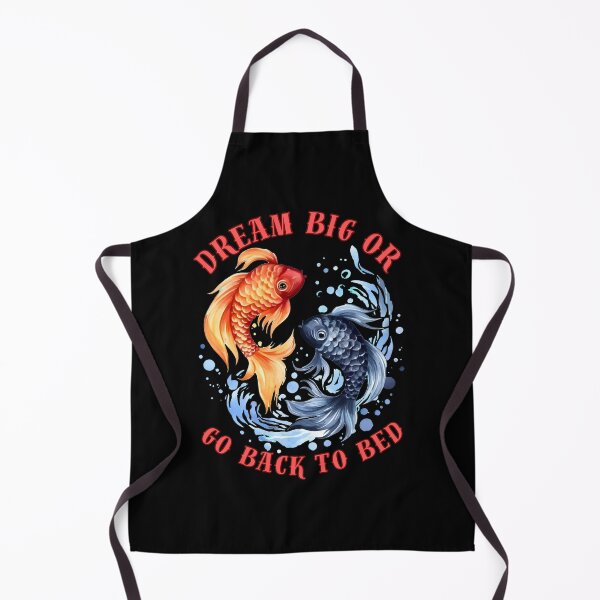Item preview, Dream Big Or Go BacWhere Reality And Fantasy Collidek To Bed. pisces funny designed and sold by ZodiacWonders.