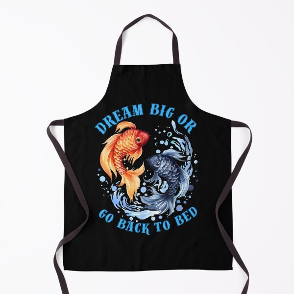 Item preview, Dream Big Or Go BacWhere Reality And Fantasy Collidek To Bed. pisces lovers designed and sold by ZodiacWonders.