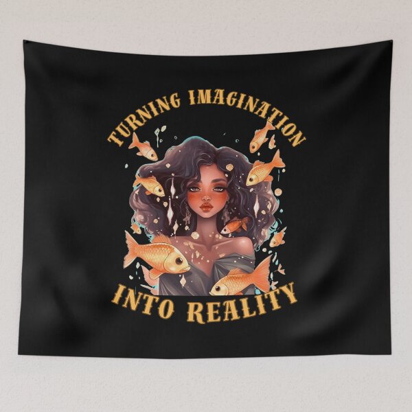 Item preview, Turning Imagination Into Reality. pisces zodiac  designed and sold by ZodiacWonders.