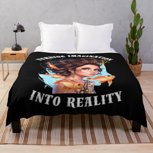 Item preview, Turning Imagination Into Reality. pisces symbol designed and sold by ZodiacWonders.