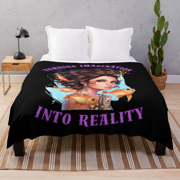 Item preview, Turning Imagination Into Reality. pisces personality designed and sold by ZodiacWonders.