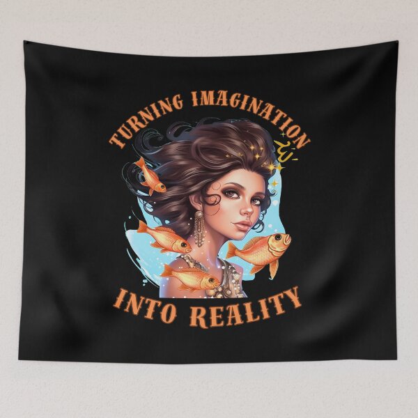 Item preview, Turning Imagination Into Reality. pisces march designed and sold by ZodiacWonders.