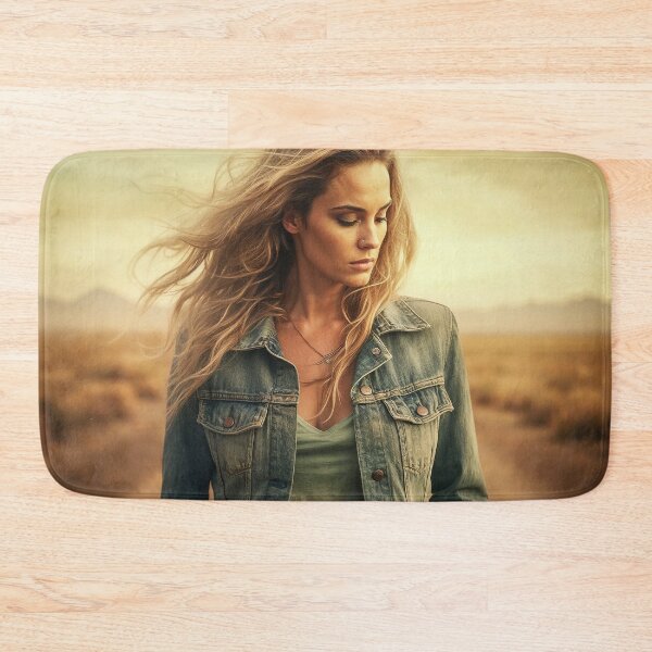 Item preview, Denim Desert Statement designed and sold by soulofalion.