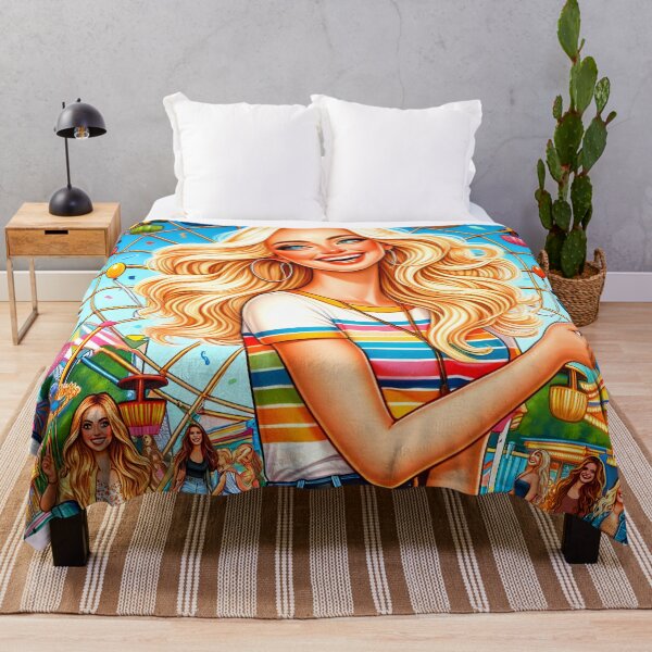 Item preview, Carnival Joy - Blonde Funfair Delight designed and sold by inkArtistryfine.