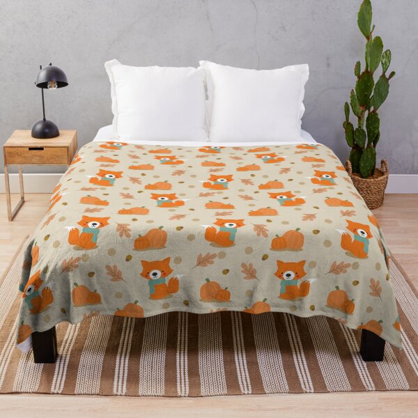 Item preview, Halloween Fox Pattern designed and sold by FoxVibes.