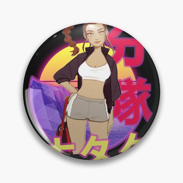 Item preview, Miki Kuroda Devilman Crybaby Retro Sunset Design designed and sold by Wafusaurus.