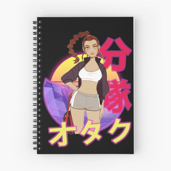 Item preview, Miki Kuroda Devilman Crybaby Retro Sunset Design designed and sold by Wafusaurus.