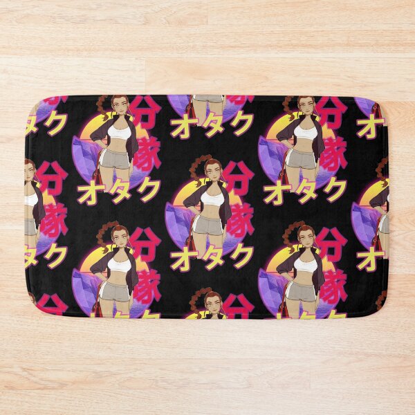 Item preview, Miki Kuroda Devilman Crybaby Retro Sunset Design designed and sold by Wafusaurus.