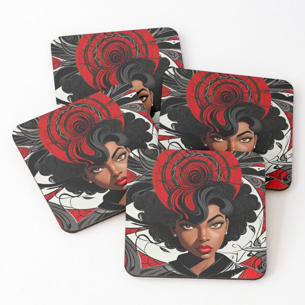 Item preview, African woman in art designed and sold by Wallisart.