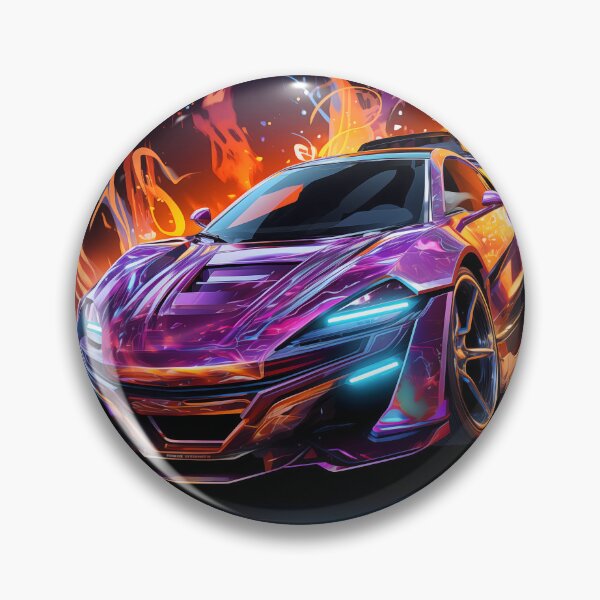 Item preview, Neonic Futuristic Car designed and sold by Sp3ctrumOfColor.