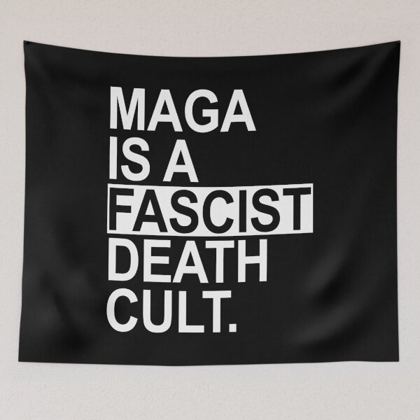 Item preview, MAGA IS A FASCIST DEATH CULT designed and sold by Thelittlelord.