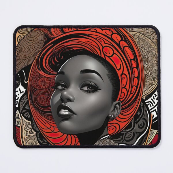 Item preview, African woman in love designed and sold by Wallisart.