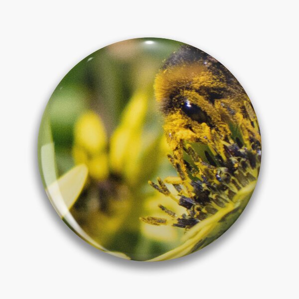 Item preview, A bee with a serious coating of pollen designed and sold by shadowsanddust.