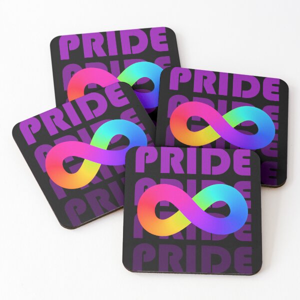 Item preview, Neurodivergent Pride on black designed and sold by PhineasSpoon.